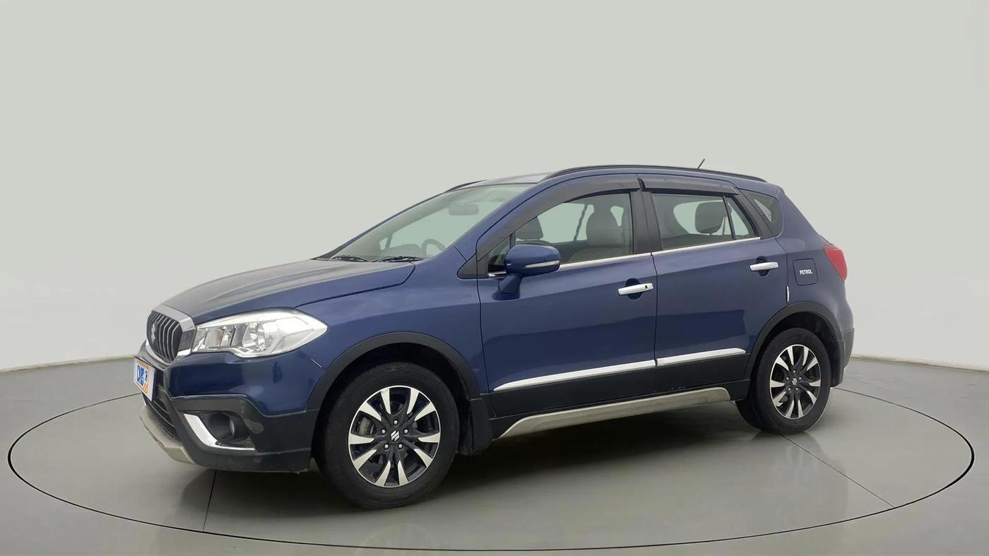 2022 Maruti S Cross ZETA 1.5, Petrol, Manual, 78,226 km, Left Front Diagonal