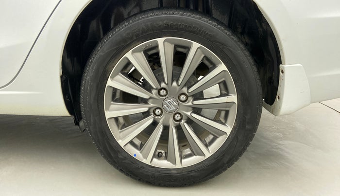 2021 Maruti Ciaz ALPHA 1.5 AT SHVS, Petrol, Automatic, 21,832 km, Left Rear Wheel