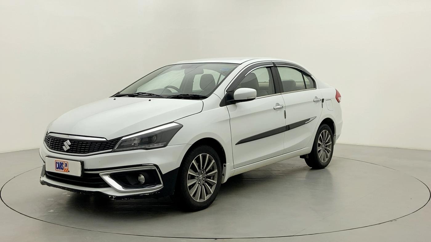 2021 Maruti Ciaz ALPHA 1.5 AT SHVS, Petrol, Automatic, 21,832 km, Left Front Diagonal