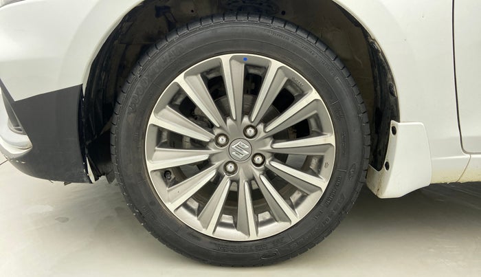 2021 Maruti Ciaz ALPHA 1.5 AT SHVS, Petrol, Automatic, 21,832 km, Left Front Wheel