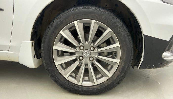 2021 Maruti Ciaz ALPHA 1.5 AT SHVS, Petrol, Automatic, 21,832 km, Right Front Wheel