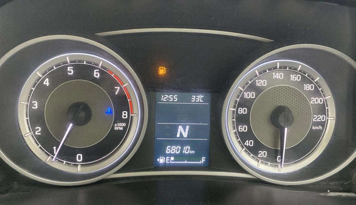 2019 Maruti Dzire ZXI AMT, Petrol, Automatic, 68,005 km, Odometer Image