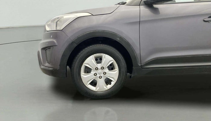 2017 Hyundai Creta E 1.6 PETROL, Petrol, Manual, 24,156 km, Left Front Wheel