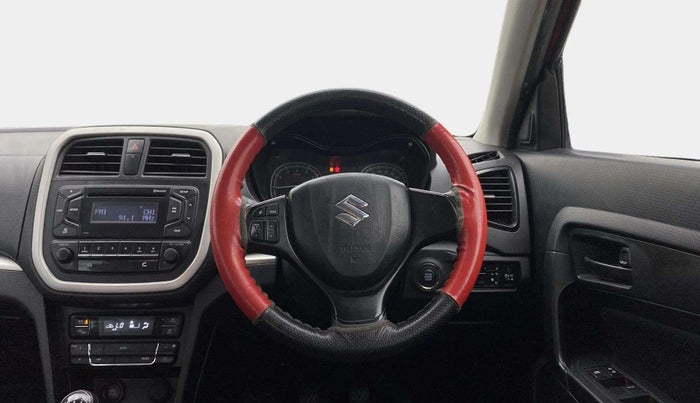 2021 Maruti Vitara Brezza VXI, Petrol, Manual, 82,387 km, Steering Wheel Close Up