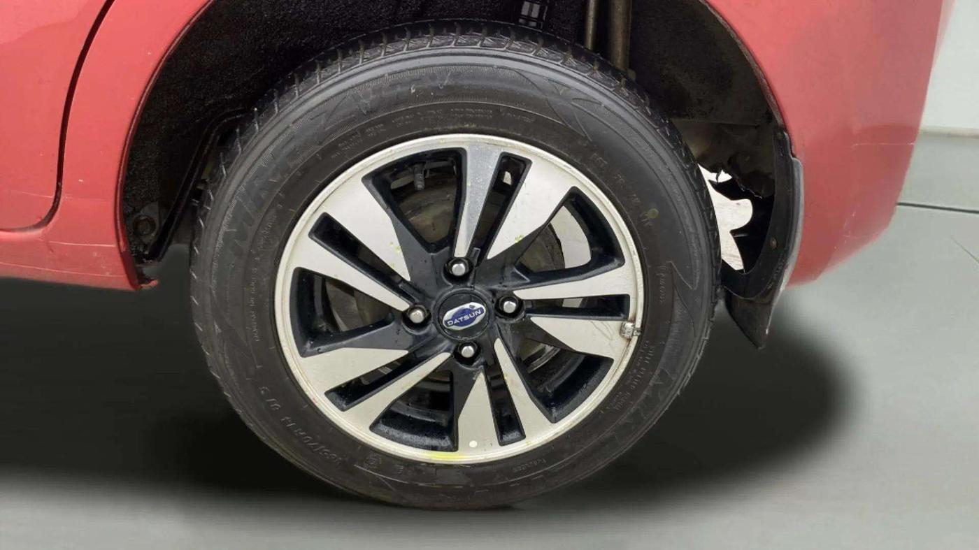 2019 Datsun Go T(O) CVT, Petrol, Automatic, 36,200 km, Left Rear Wheel
