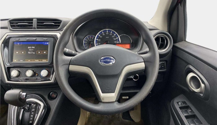 2019 Datsun Go T(O) CVT, Petrol, Automatic, 36,097 km, Steering Wheel Close Up
