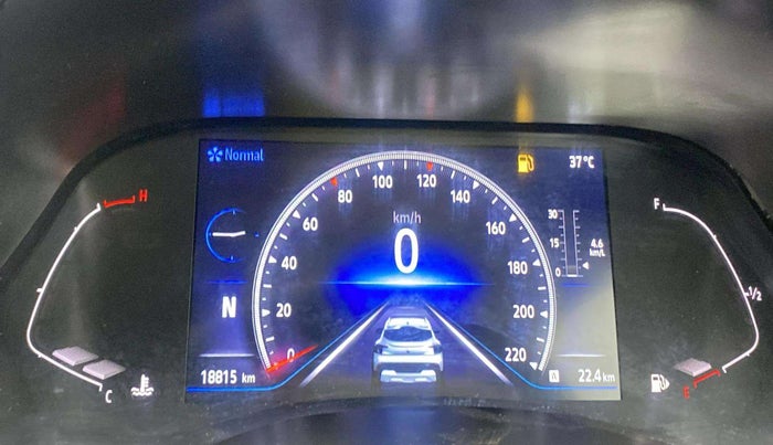 2021 Renault Kiger RXZ AMT, Petrol, Automatic, 18,838 km, Odometer Image