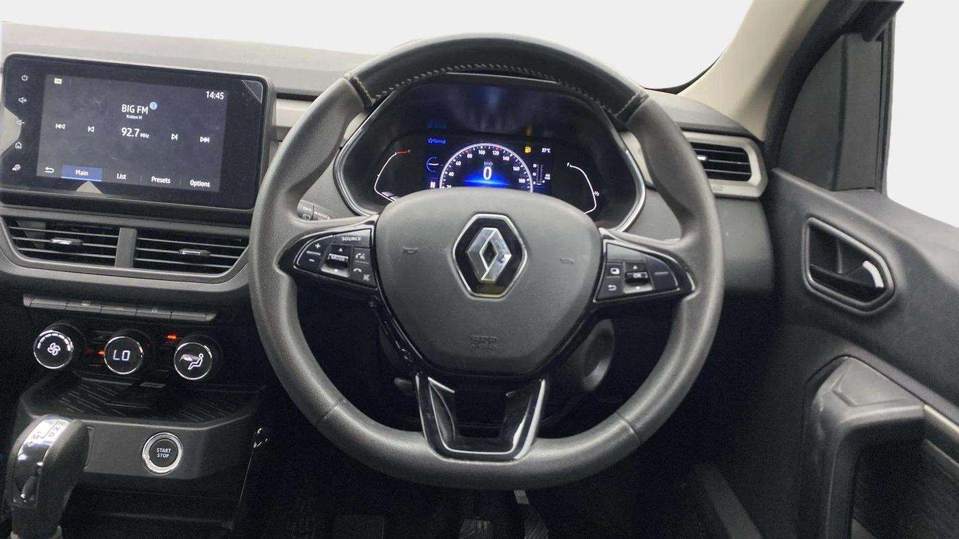 2021 Renault Kiger RXZ AMT, Petrol, Automatic, 18,838 km, Steering Wheel Close Up