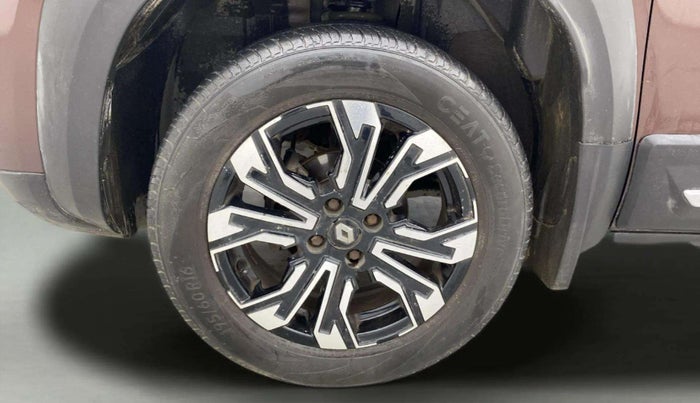 2021 Renault Kiger RXZ AMT, Petrol, Automatic, 18,838 km, Left Front Wheel