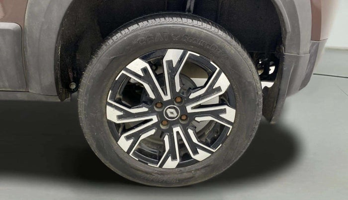 2021 Renault Kiger RXZ AMT, Petrol, Automatic, 18,838 km, Left Rear Wheel