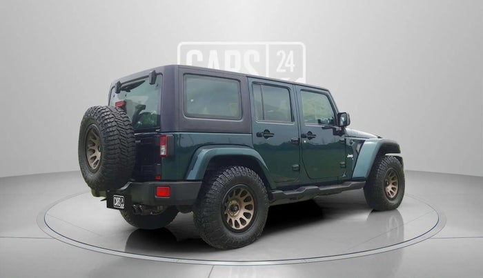2017 Jeep WRANGLER UNLIMITED 4X4 PETROL, Petrol, Automatic, 33,797 km, Right Back Diagonal