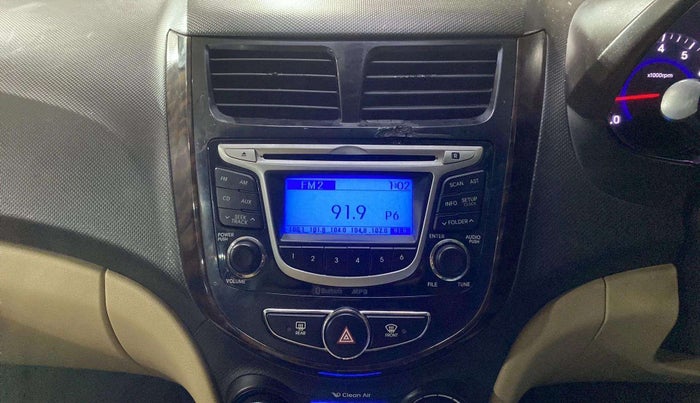 2013 Hyundai Verna FLUIDIC 1.6 VTVT EX, Petrol, Manual, 17,361 km, Air Conditioner