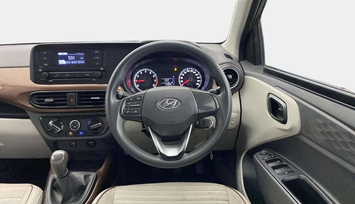2022 Hyundai AURA S 1.2, Petrol, Manual, 51,533 km, Steering Wheel Close Up