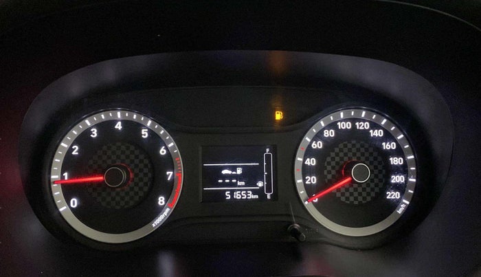 2022 Hyundai AURA S 1.2, Petrol, Manual, 51,533 km, Odometer Image
