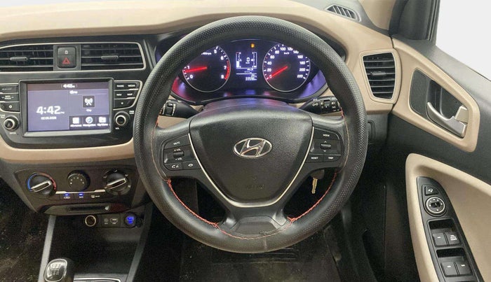2019 Hyundai Elite i20 SPORTZ PLUS 1.2, Petrol, Manual, 33,641 km, Steering Wheel Close Up