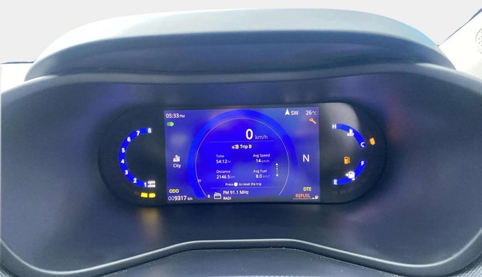 2024 Tata NEXON CREATIVE PLUS 1.2 REVOTRON 7 DCA, Petrol, Automatic, 9,316 km, Odometer Image