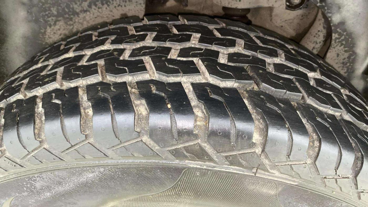 2020 Tata Harrier XZA 2.0L, Diesel, Automatic, 73,471 km, Right Rear Tyre Tread