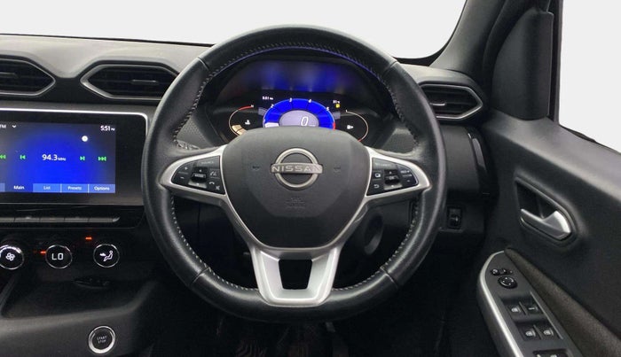 2022 Nissan MAGNITE XV PREMIUM TURBO DUAL TONE , Petrol, Manual, 44,516 km, Steering Wheel Close Up