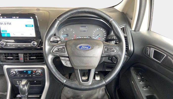 2018 Ford Ecosport TITANIUM + 1.5L PETROL AT, Petrol, Automatic, 74,127 km, Steering Wheel Close Up