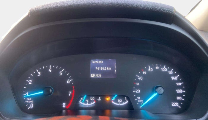 2018 Ford Ecosport TITANIUM + 1.5L PETROL AT, Petrol, Automatic, 74,127 km, Odometer Image