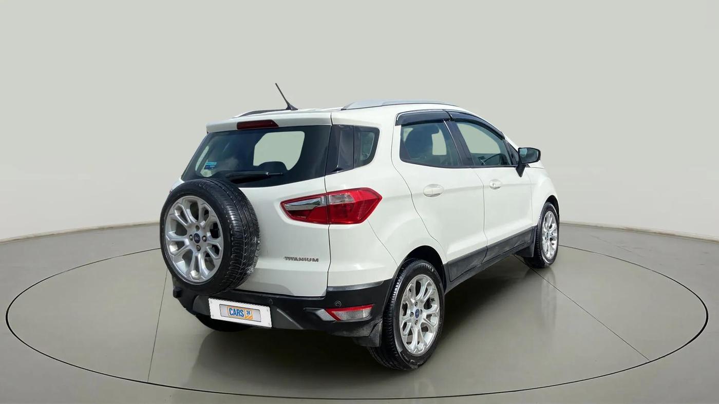 2018 Ford Ecosport TITANIUM + 1.5L PETROL AT, Petrol, Automatic, 74,152 km, Right Back Diagonal