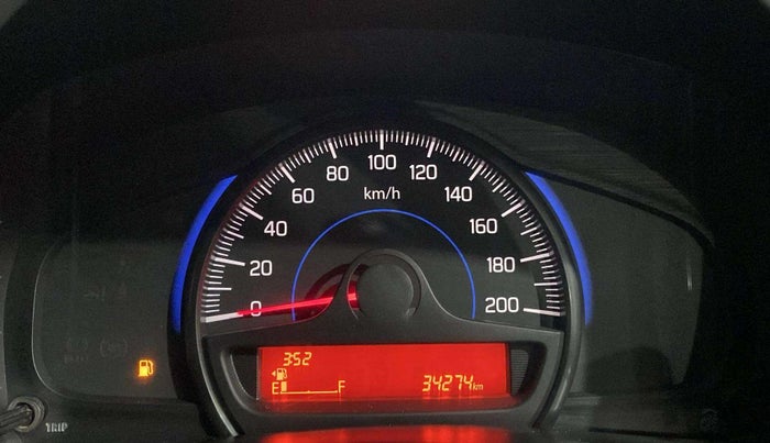 2019 Maruti Baleno SIGMA PETROL 1.2, Petrol, Manual, 34,265 km, Odometer Image