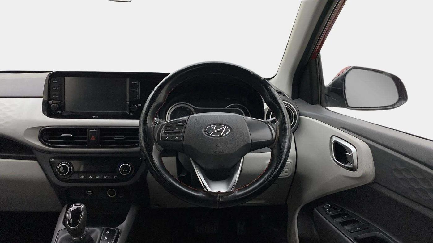 2021 Hyundai GRAND I10 NIOS SPORTZ AMT 1.2 KAPPA VTVT, Petrol, Automatic, 73,516 km, Steering Wheel Close Up