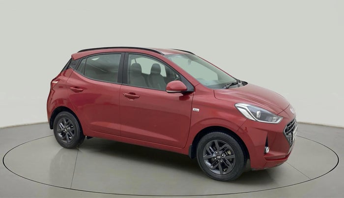 2021 Hyundai GRAND I10 NIOS SPORTZ AMT 1.2 KAPPA VTVT, Petrol, Automatic, 73,516 km, Right Front Diagonal