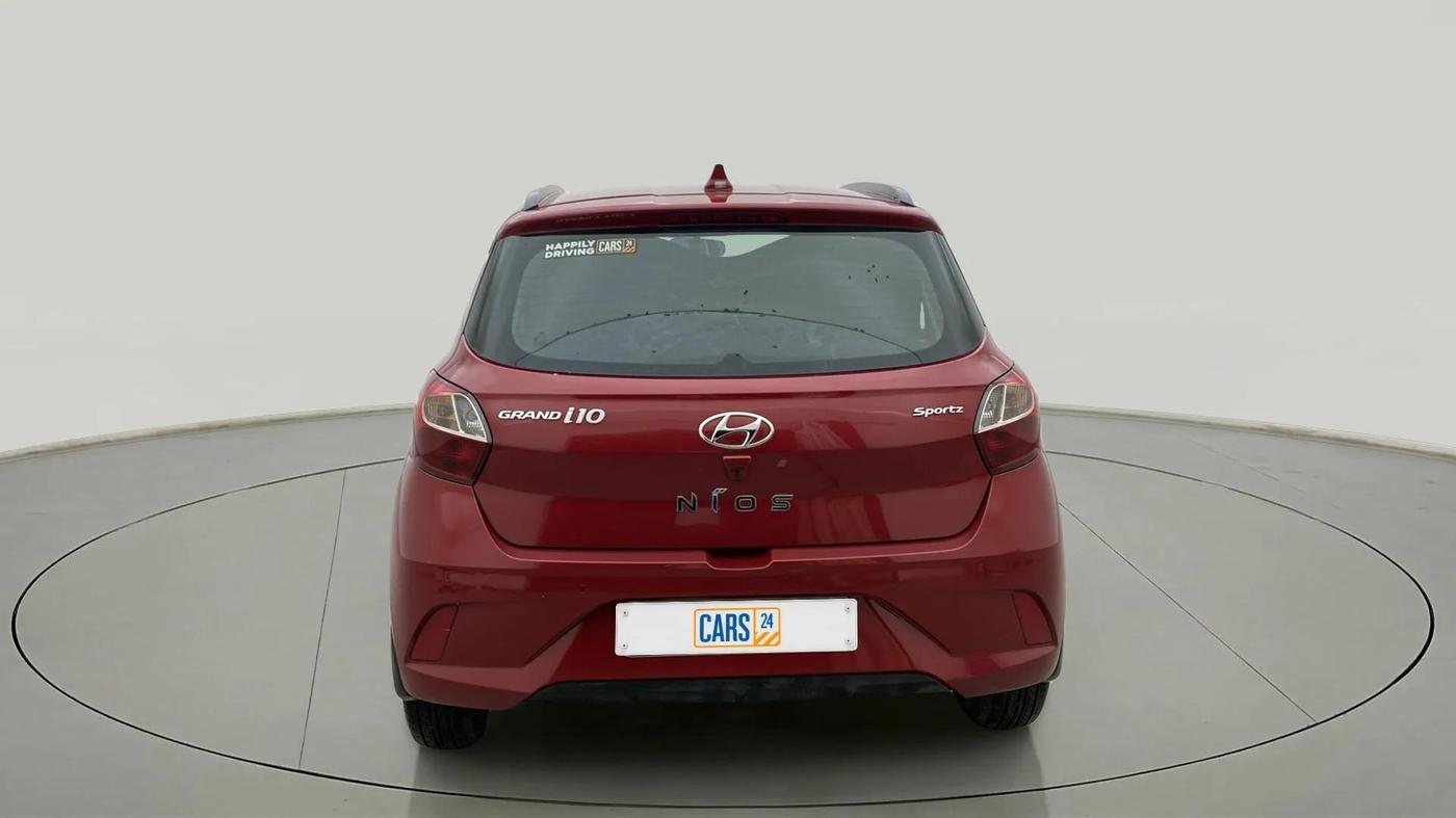 2021 Hyundai GRAND I10 NIOS SPORTZ AMT 1.2 KAPPA VTVT, Petrol, Automatic, 73,516 km, Back/Rear