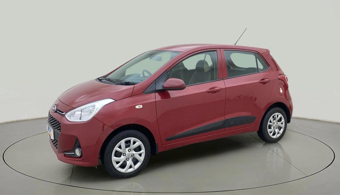 2017 Hyundai Grand i10 SPORTZ 1.2 KAPPA VTVT, Petrol, Manual, 45,682 km, Left Front Diagonal