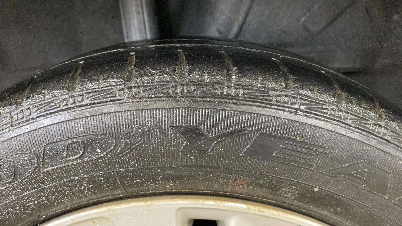 2020 Toyota YARIS J CVT, Petrol, Automatic, 40,424 km, Right Rear Tyre Tread