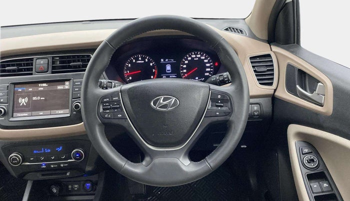 2019 Hyundai Elite i20 ASTA (O) CVT, Petrol, Automatic, 35,665 km, Steering Wheel Close Up