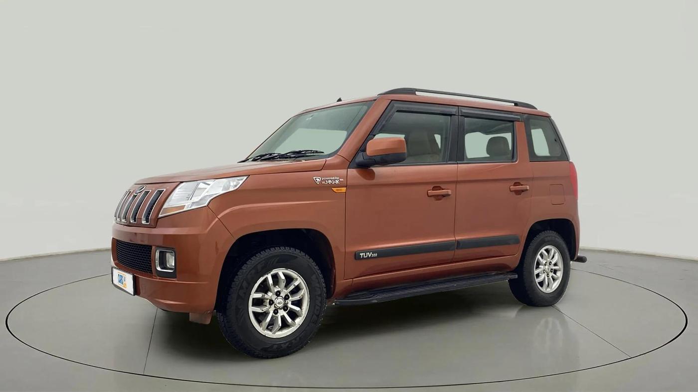 2017 Mahindra TUV300 T8, Diesel, Manual, 1,13,327 km, Left Front Diagonal