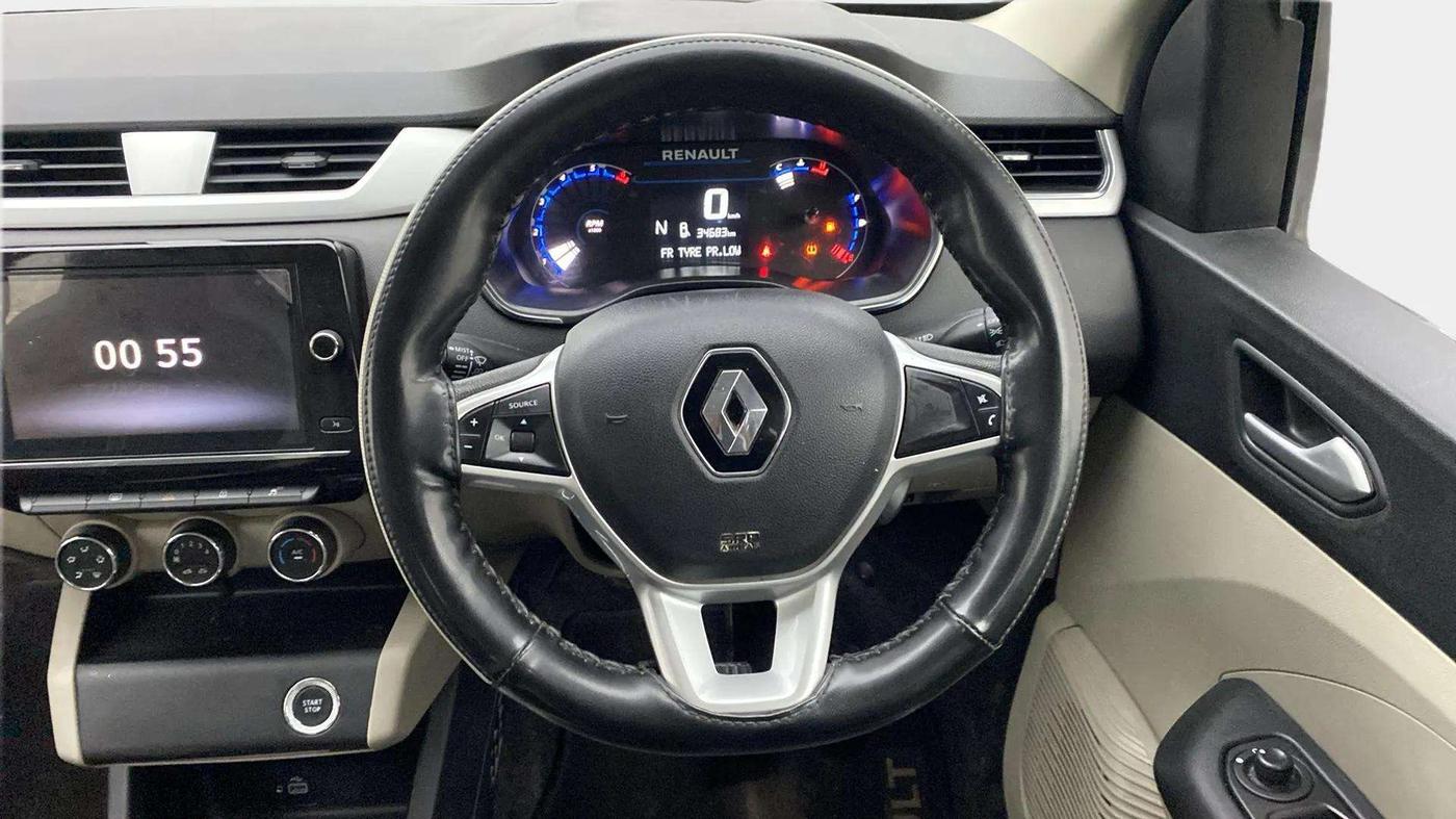 2023 Renault TRIBER RXZ AMT, Petrol, Automatic, 34,682 km, Steering Wheel Close Up