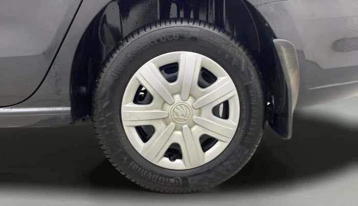 2014 Skoda Rapid 1.6 MPI AMBITION PLUS AT, Petrol, Automatic, 87,516 km, Left Rear Wheel