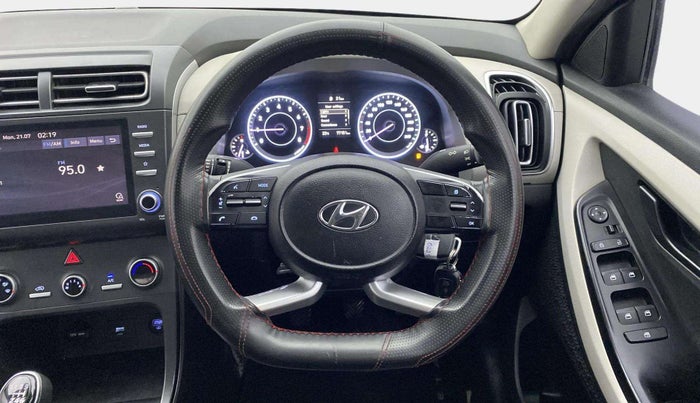 2022 Hyundai Creta EX 1.5 PETROL, Petrol, Manual, 77,150 km, Steering Wheel Close Up