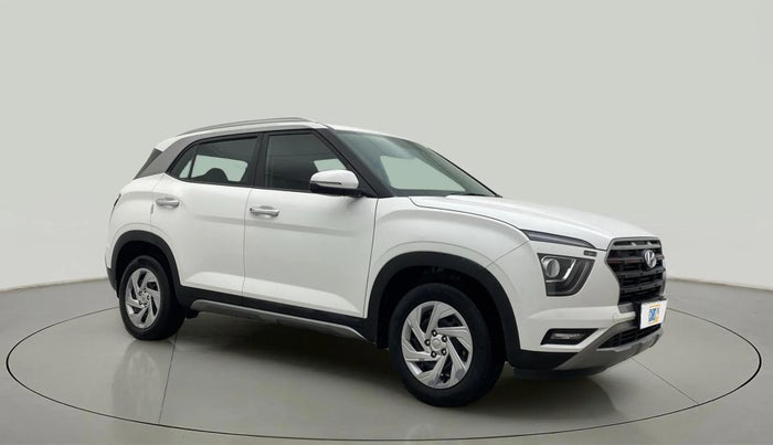 2022 Hyundai Creta EX 1.5 PETROL, Petrol, Manual, 77,150 km, Right Front Diagonal