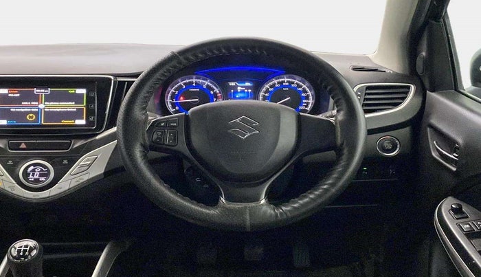 2016 Maruti Baleno ALPHA PETROL 1.2, Petrol, Manual, 43,301 km, Steering Wheel Close Up