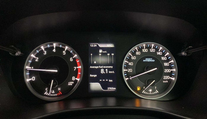 2023 Maruti FRONX ALPHA 1.0 TURBO MT, Petrol, Manual, 2,744 km, Odometer Image
