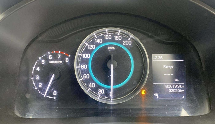 2018 Maruti IGNIS DELTA 1.2, Petrol, Manual, 33,150 km, Odometer Image