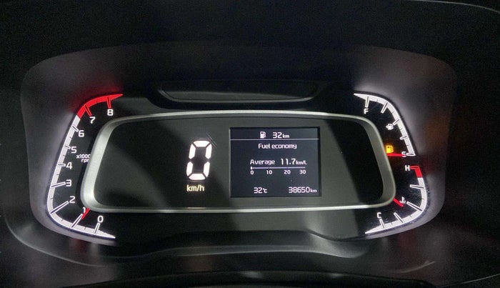 2022 KIA SONET HTK PLUS 1.2, Petrol, Manual, 38,640 km, Odometer Image