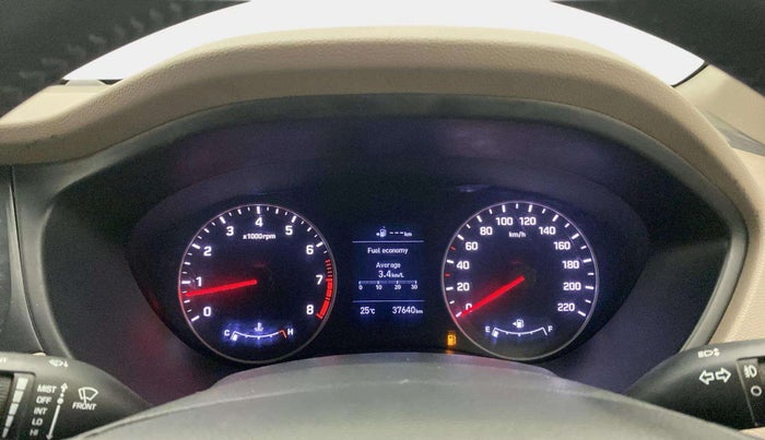 2019 Hyundai Elite i20 ASTA 1.2 (O), Petrol, Manual, 37,595 km, Odometer Image