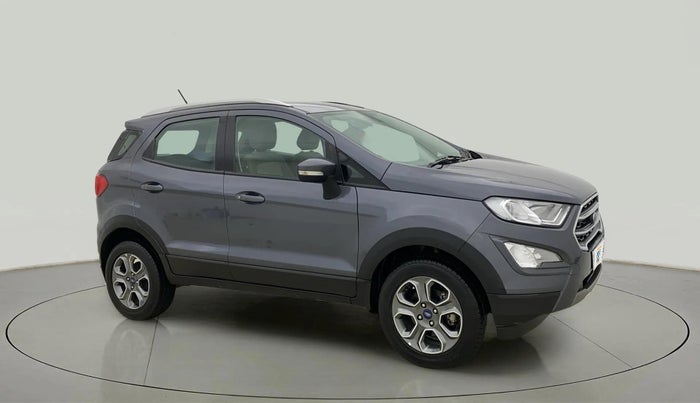 2021 Ford Ecosport TITANIUM + 1.5L PETROL AT, Petrol, Automatic, 15,555 km, Right Front Diagonal