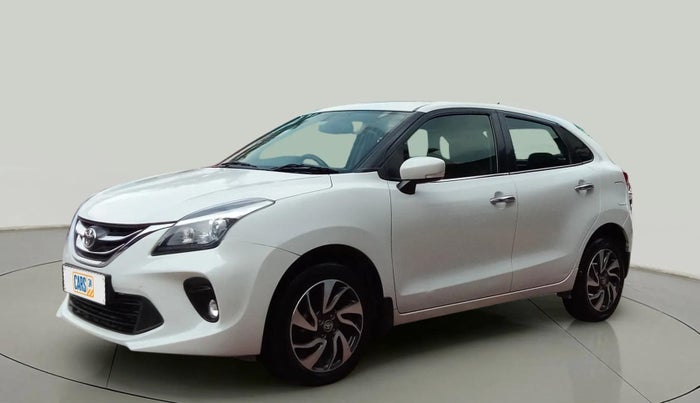2020 Toyota Glanza V, Petrol, Manual, 50,552 km, Left Front Diagonal