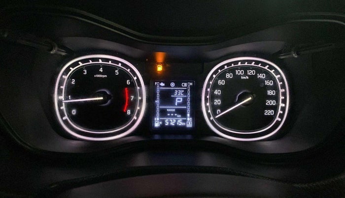 2020 Maruti Vitara Brezza ZXI PLUS AT SHVS, Petrol, Automatic, 57,215 km, Odometer Image