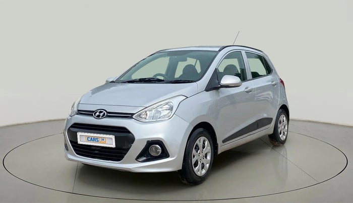 2015 Hyundai Grand i10 SPORTZ 1.2 KAPPA VTVT, Petrol, Manual, 54,782 km, Left Front Diagonal