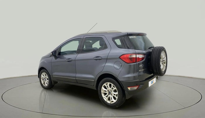 2016 Ford Ecosport TITANIUM 1.5L DIESEL, Diesel, Manual, 1,36,505 km, Left Back Diagonal