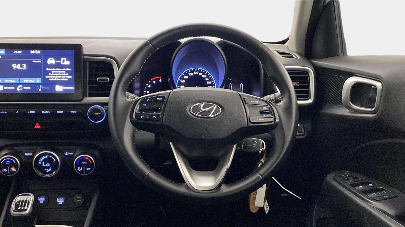 2020 Hyundai VENUE SX 1.5 CRDI, Diesel, Manual, 31,701 km, Steering Wheel Close Up