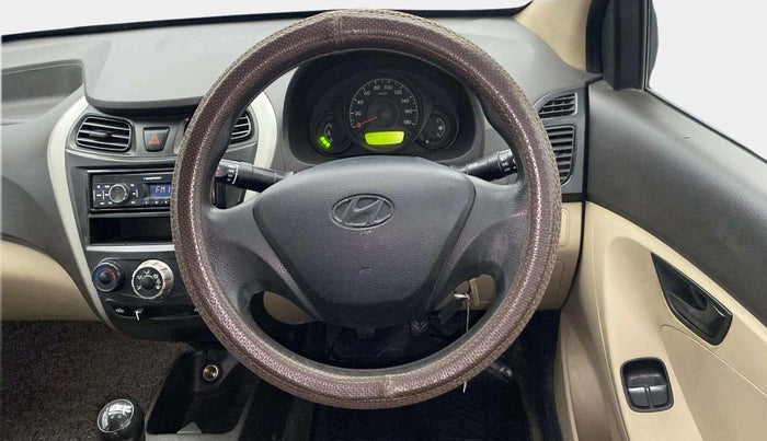 2018 Hyundai Eon ERA +, Petrol, Manual, 77,720 km, Steering Wheel Close Up
