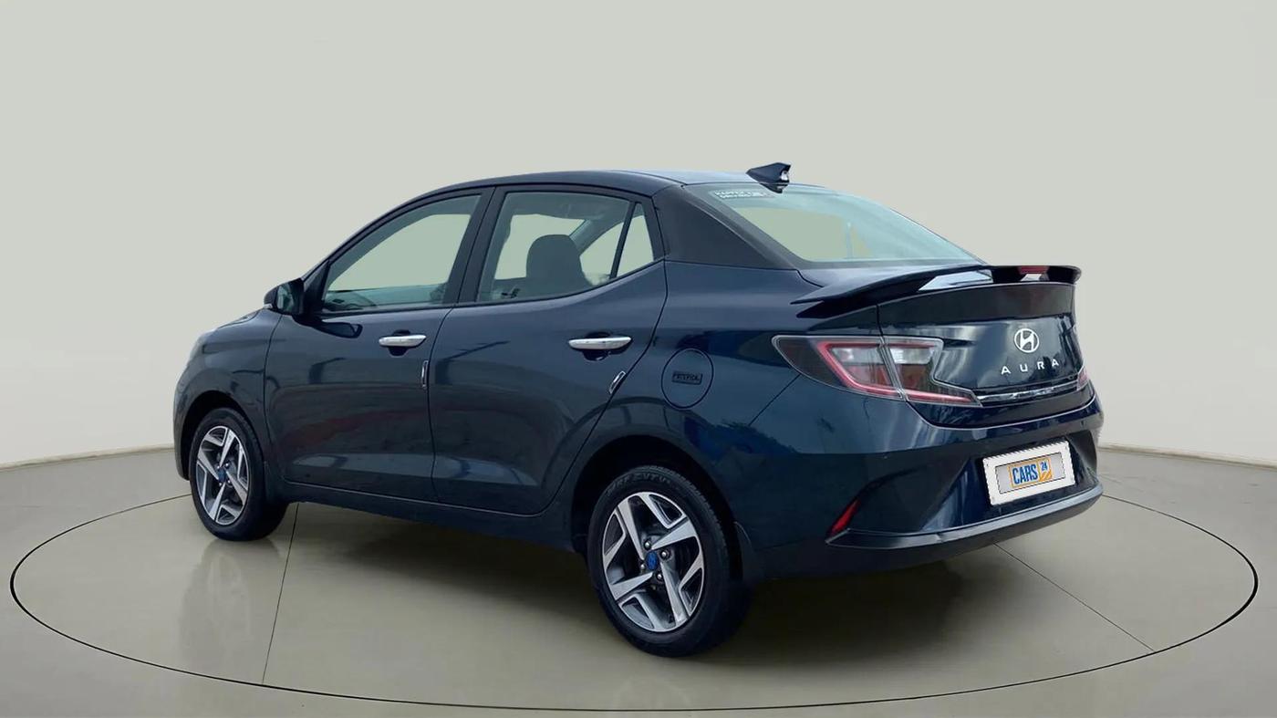 2024 Hyundai AURA SX 1.2, Petrol, Manual, 35,993 km, Left Back Diagonal